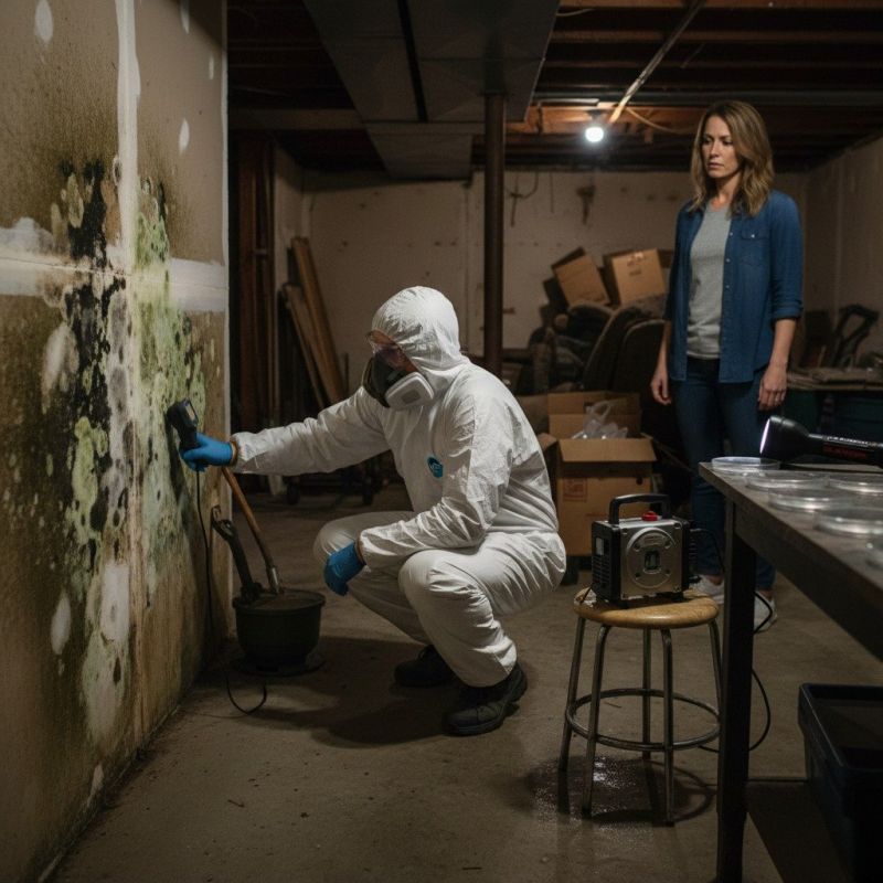 Mold Detection in Denton, TX